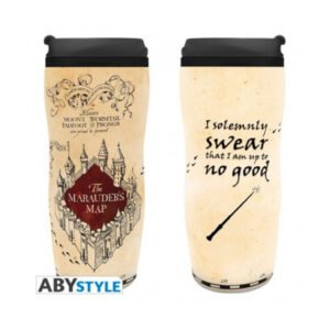 Botella de Viaje Mapa del Merodeador - Harry Potter