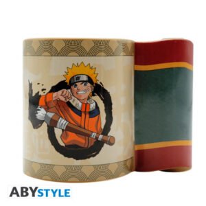 Taza Pergamino Asa 3D 460ml - Naruto