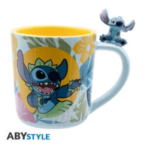 Taza Stitch Hawai Asa 3D - Disney