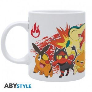 Taza Iniciales de Fuego 320ml - Pokémon